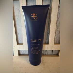 Arbonne RE9 Advanced for Men Charcoal 3-In-1 Face-Hair-Body Wash 8oz New Sealed